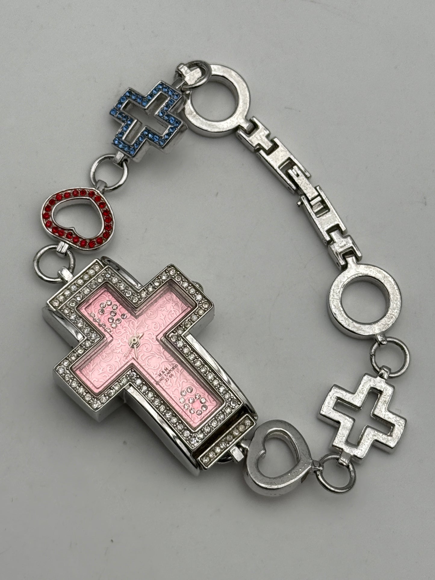 mem primo emporio watch bracelet 21-68 quartz 30mm
