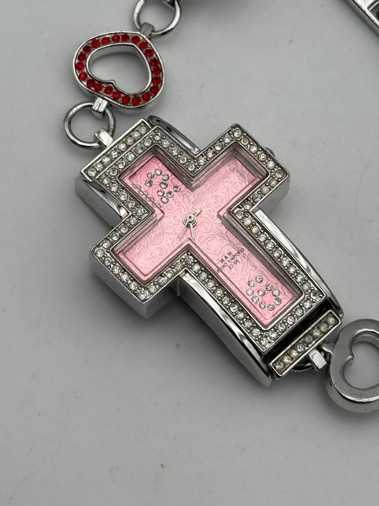 mem primo emporio watch bracelet 21-68 quartz 30mm