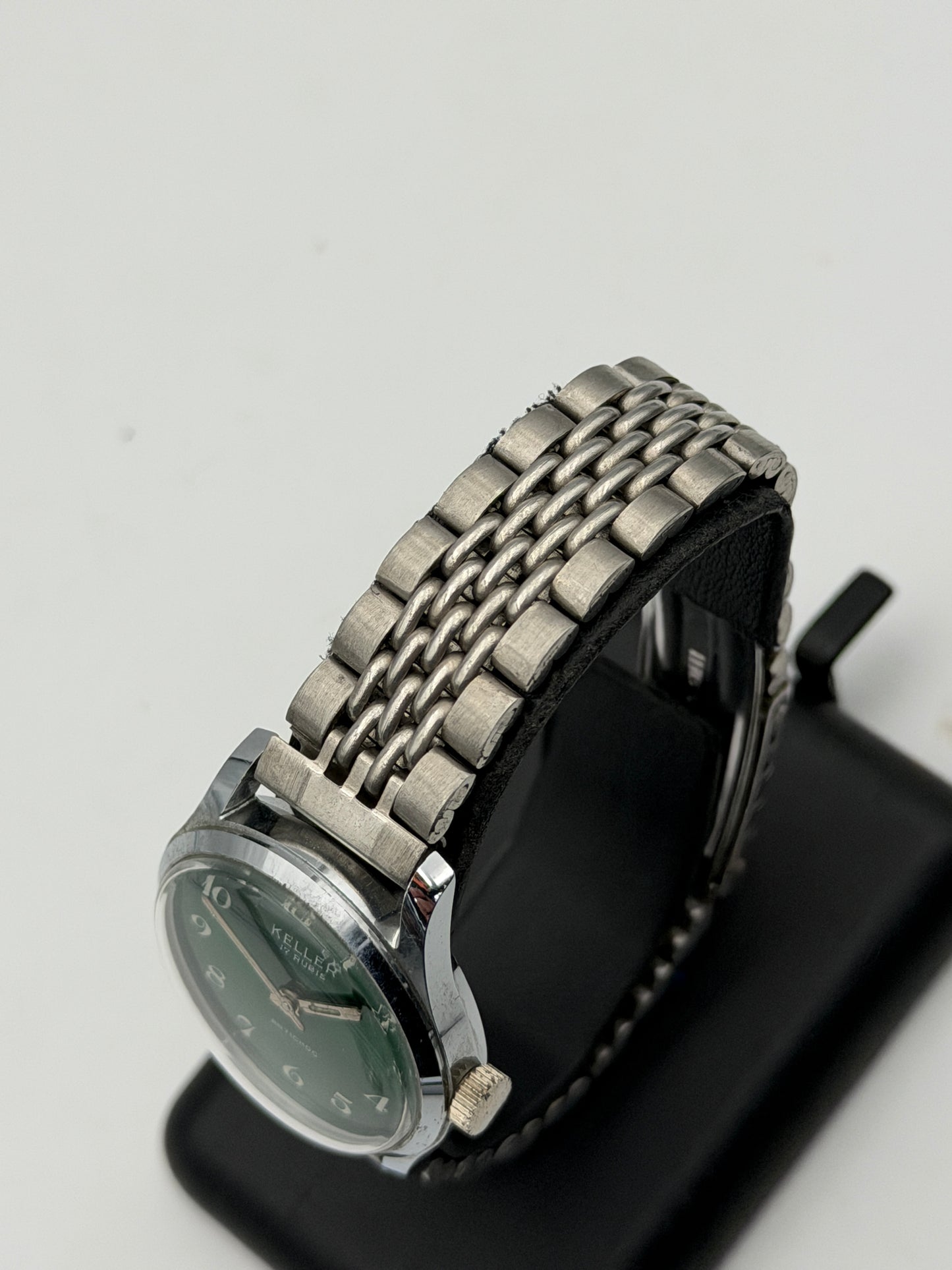 keller green vintage new nos swiss made 70s