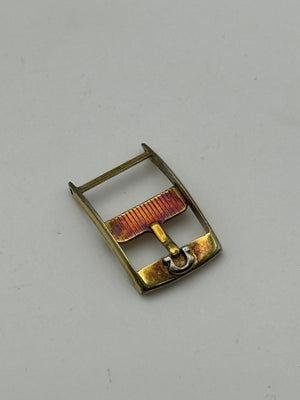 Omega fibbia buckle gold plated 14mm