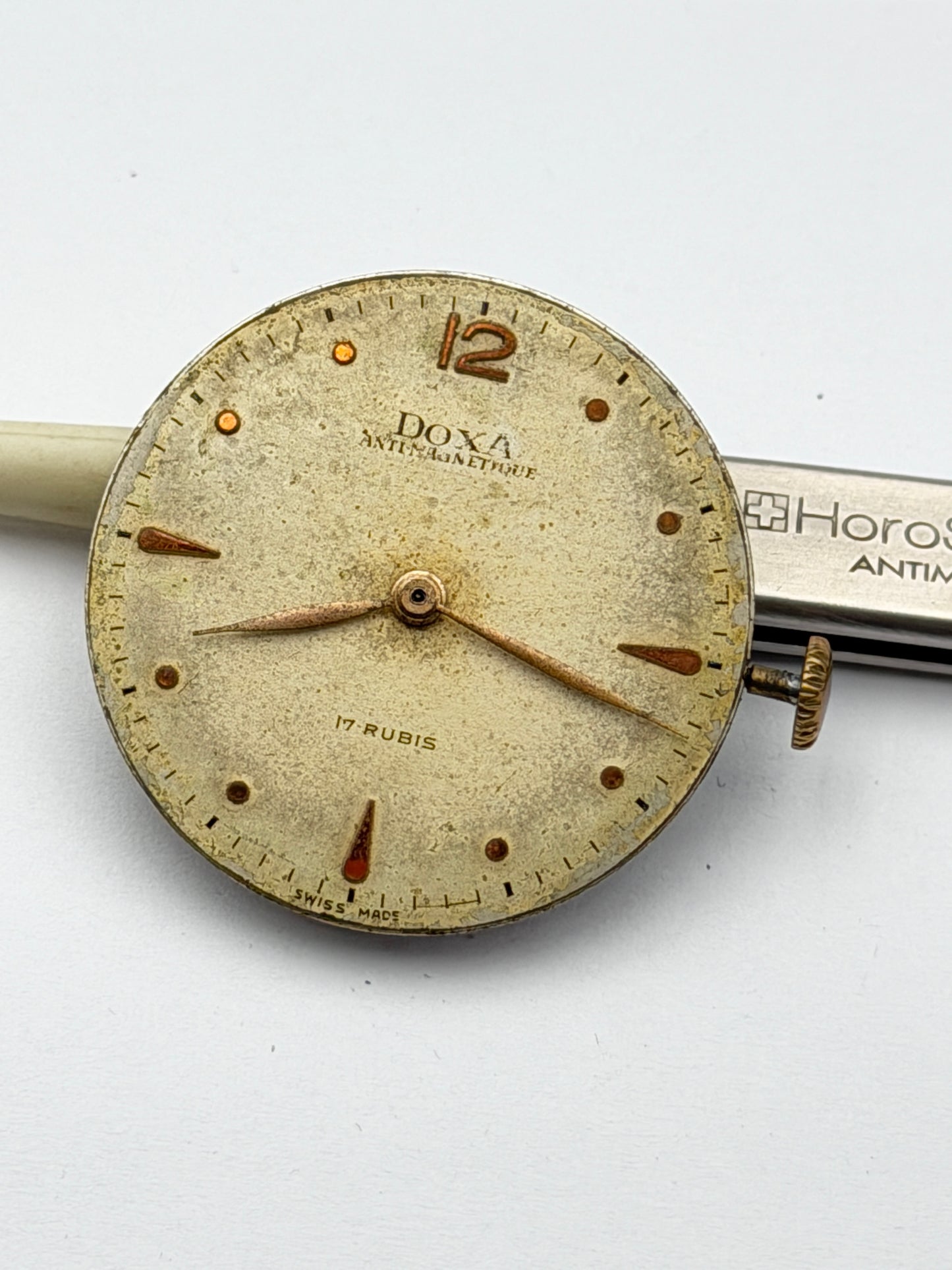 doxa sa vintage movement movimento military
