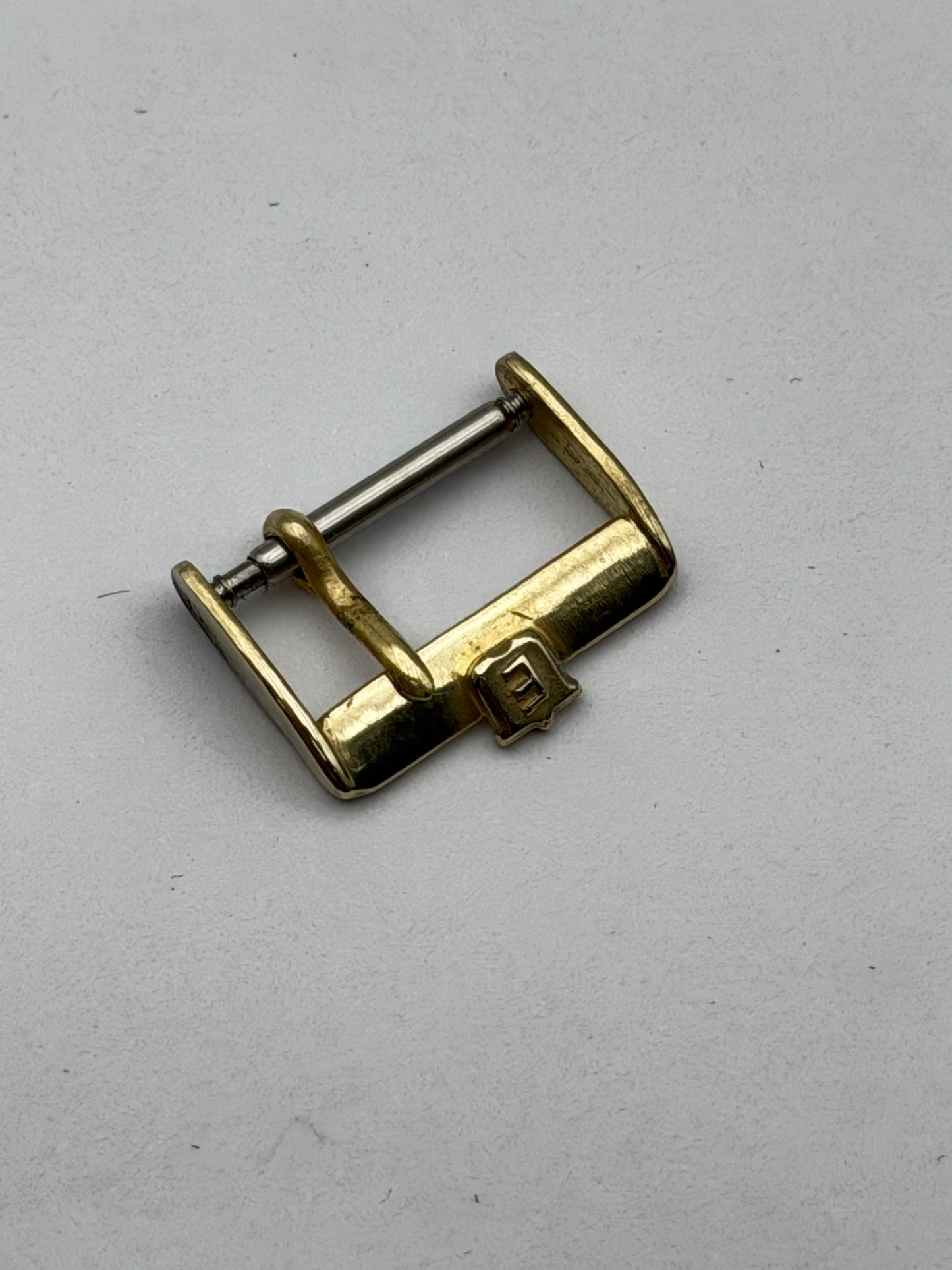 eberhard vintage 16mm fibbia buckle gold plated