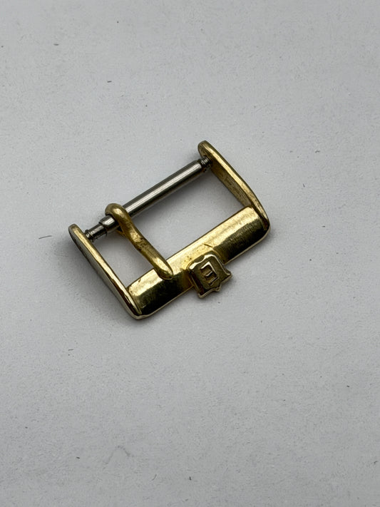eberhard vintage 16mm fibbia buckle gold plated