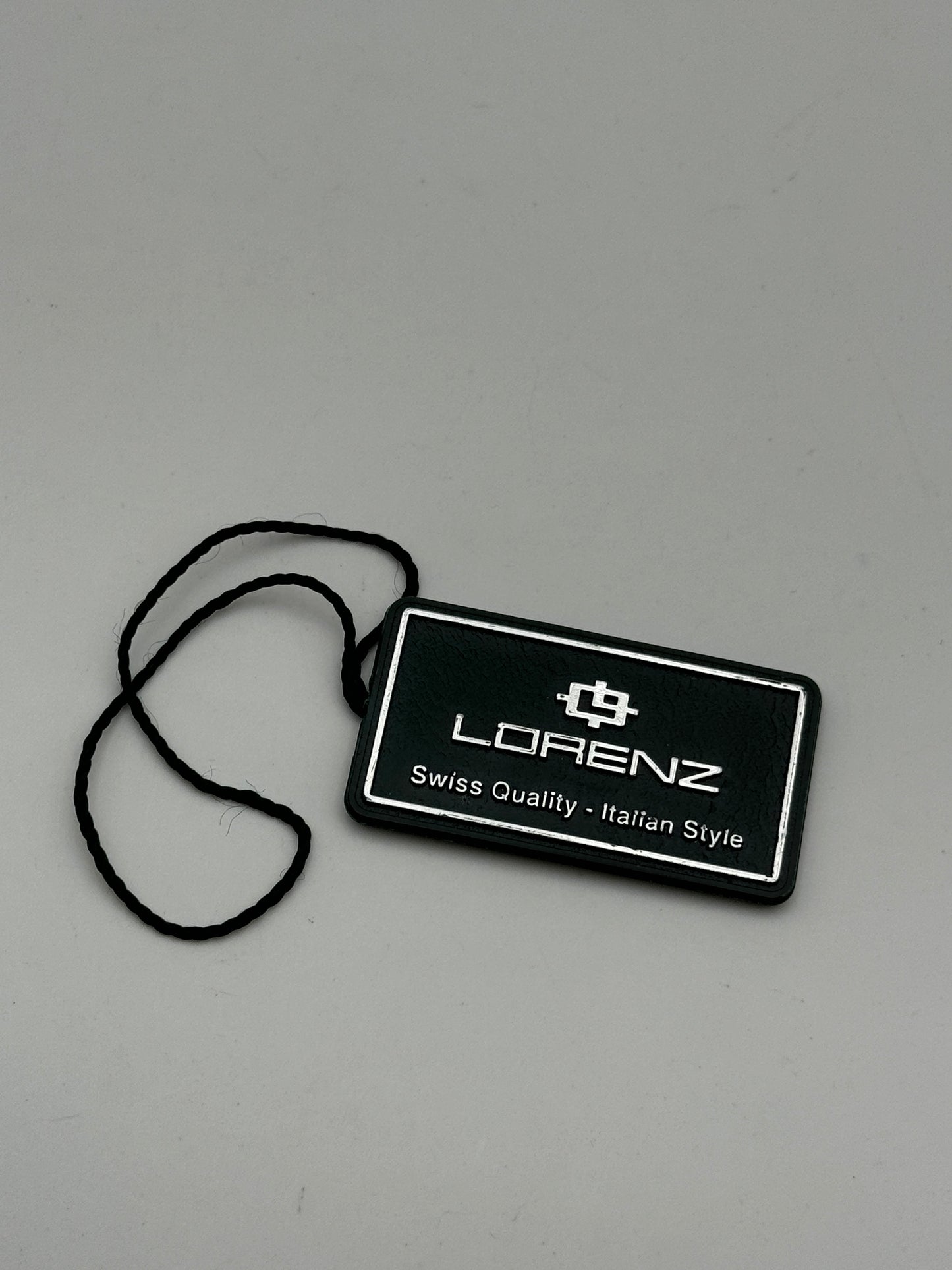 Lorenz tag cartellino swiss made