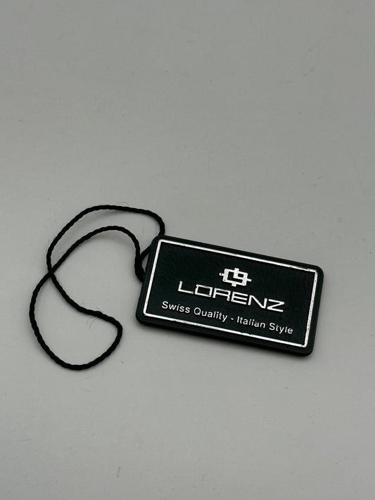 Lorenz tag cartellino swiss made