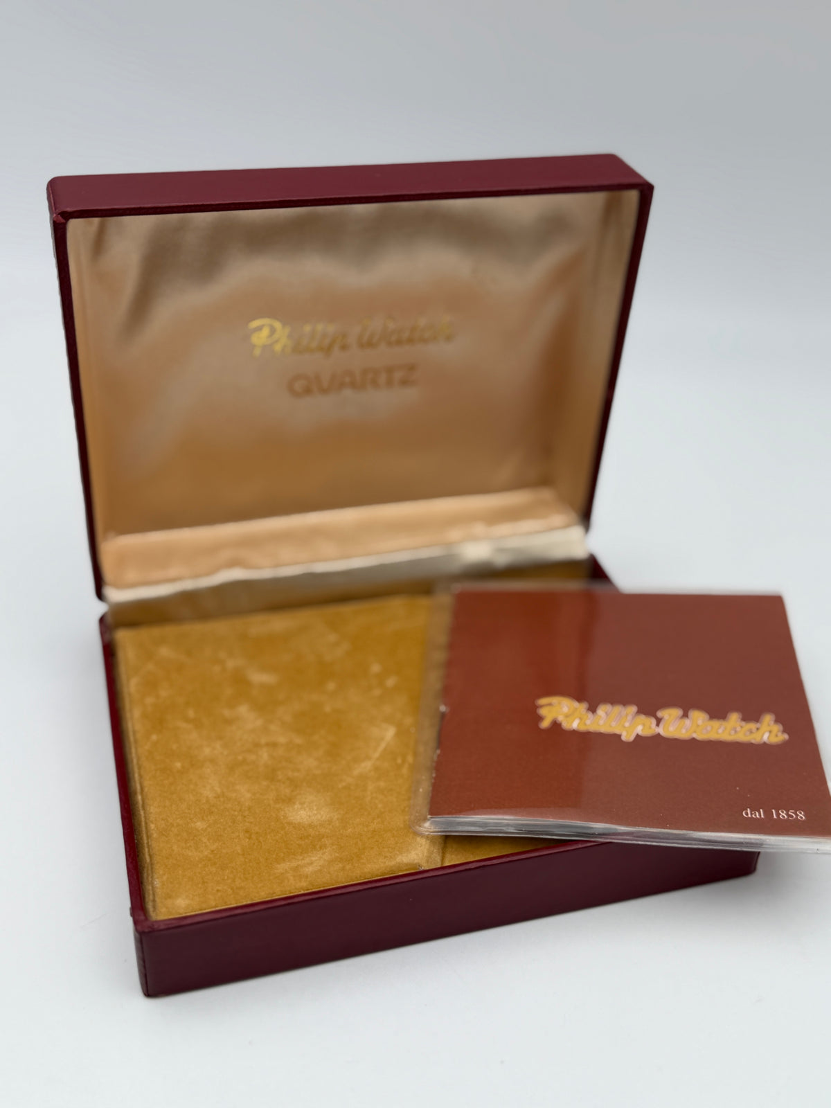 philip watch box warranty vintage caribbean