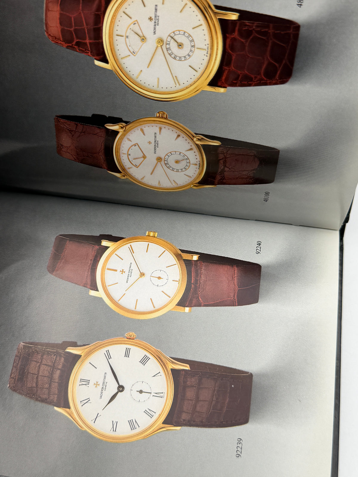 vacheron constantin booklet libretto swiss made vintage