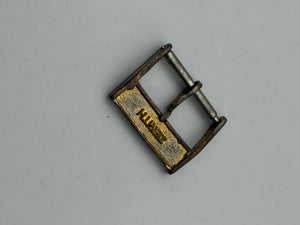 zenith dorata gold plated fibbia buckle 16mm