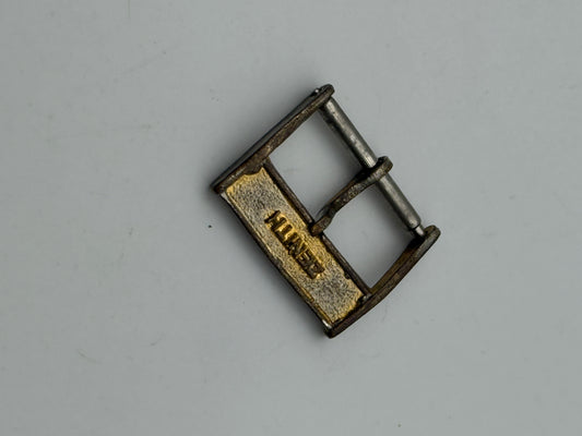 zenith dorata gold plated fibbia buckle 16mm