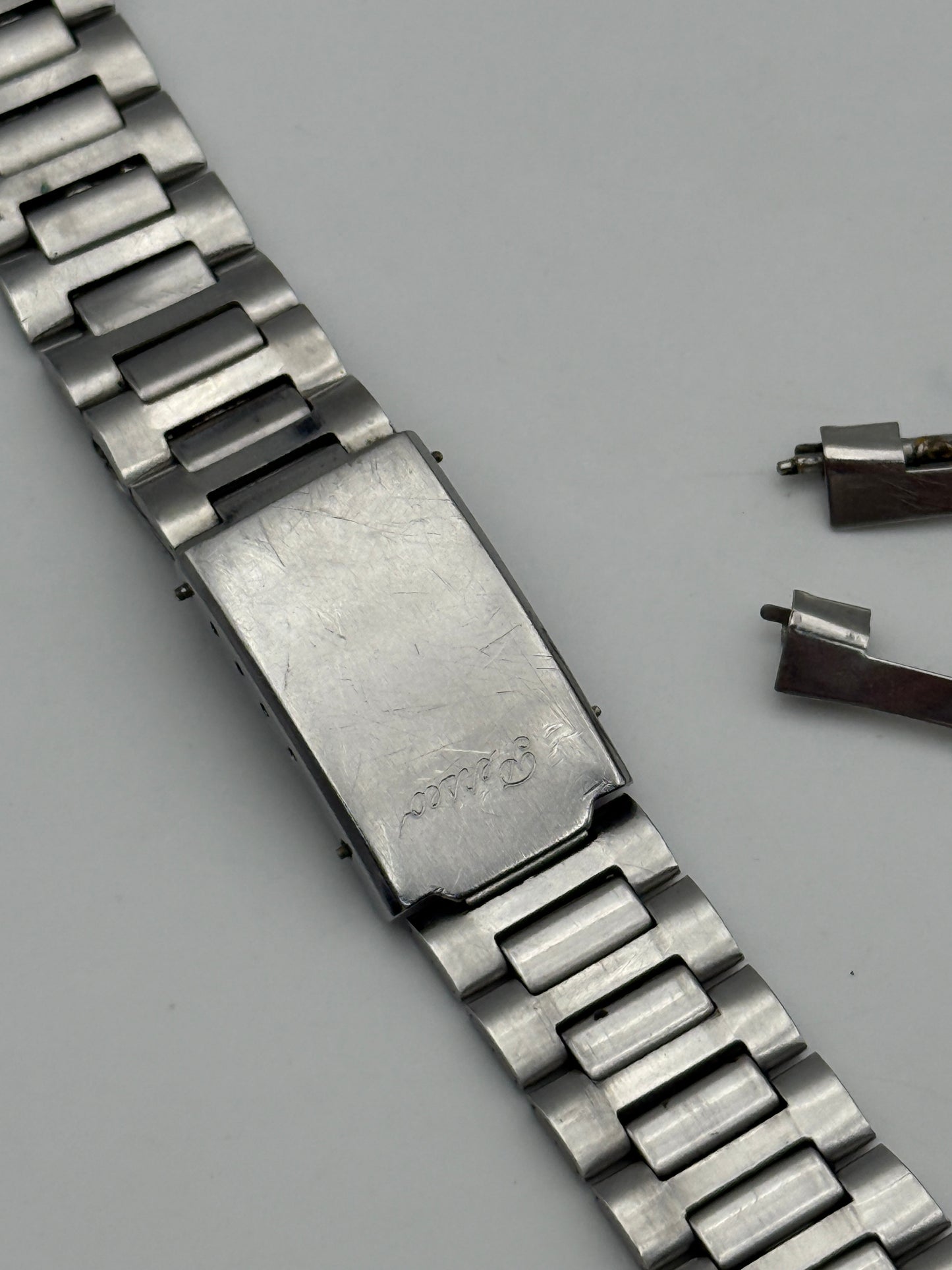 perseo 19mm bracciale bracelet steel vintage  cod.1035