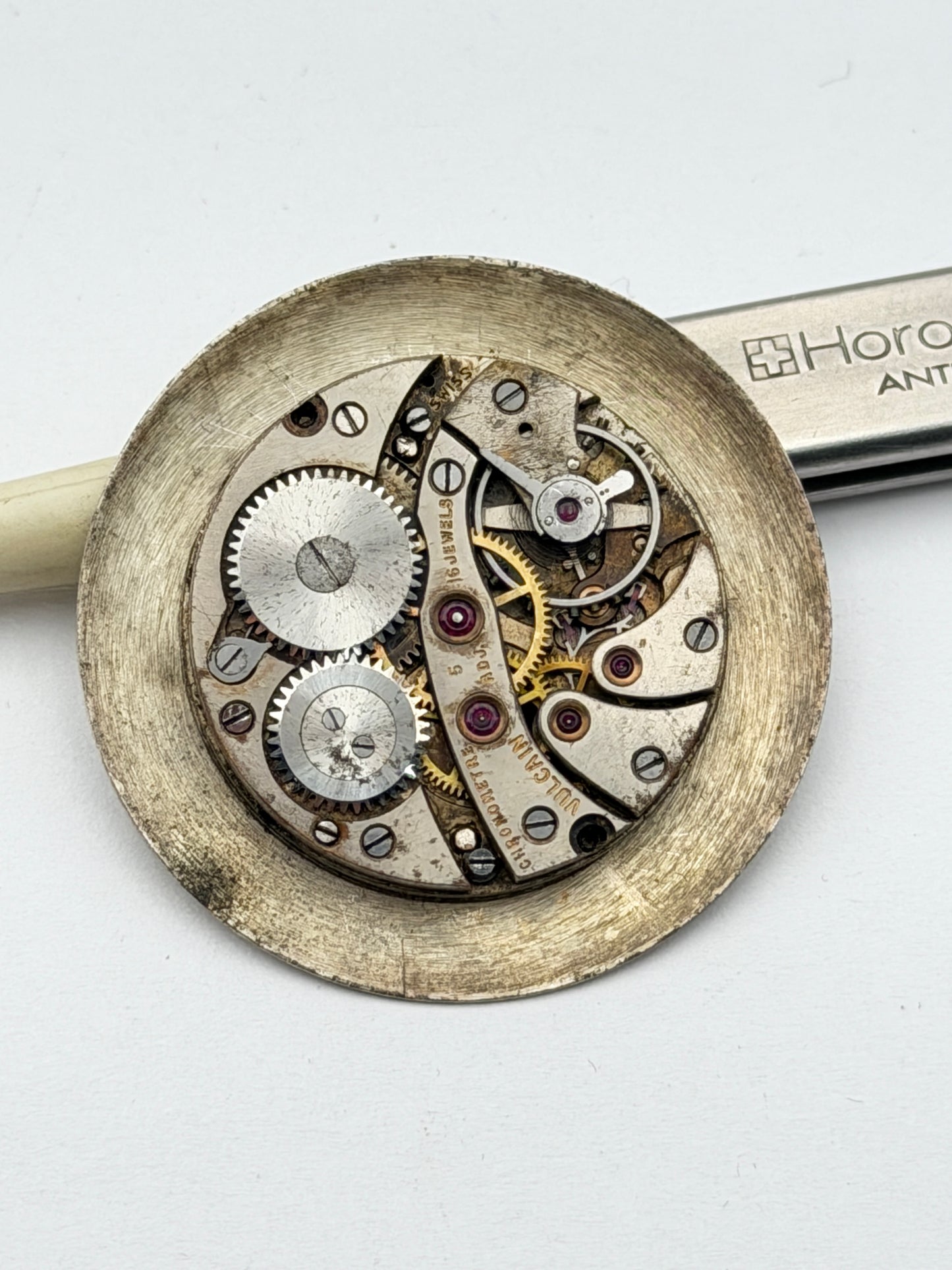 vulcain chronometre 16 jewels movement movimento