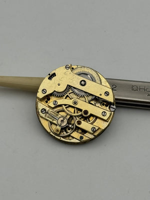 Anonimo cylinder cilindro pocket watch 26.2mm