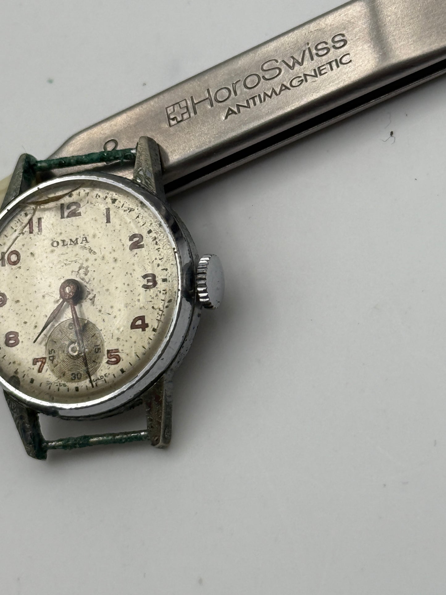 olma 22mm vintage watch