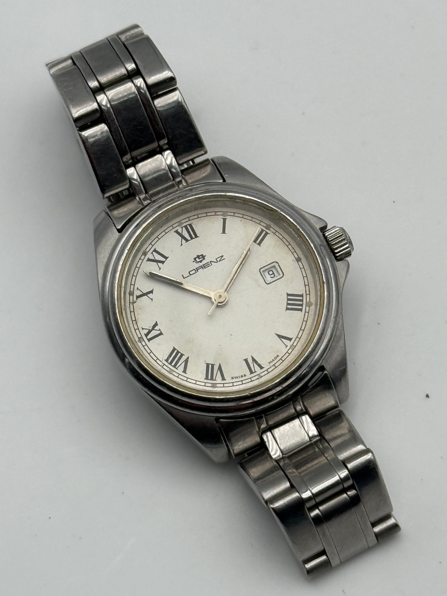 lorenz quartz swiss made 29mm