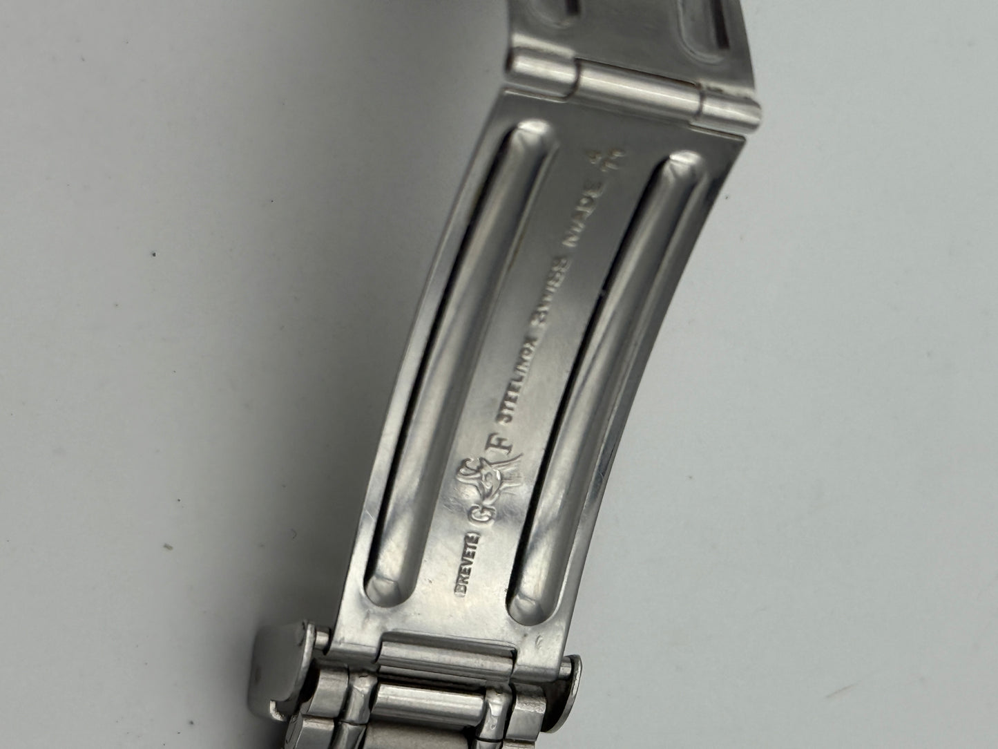 zenith gay freres 4-71 zp endlink  18mm bracciale bracelet vintage rare