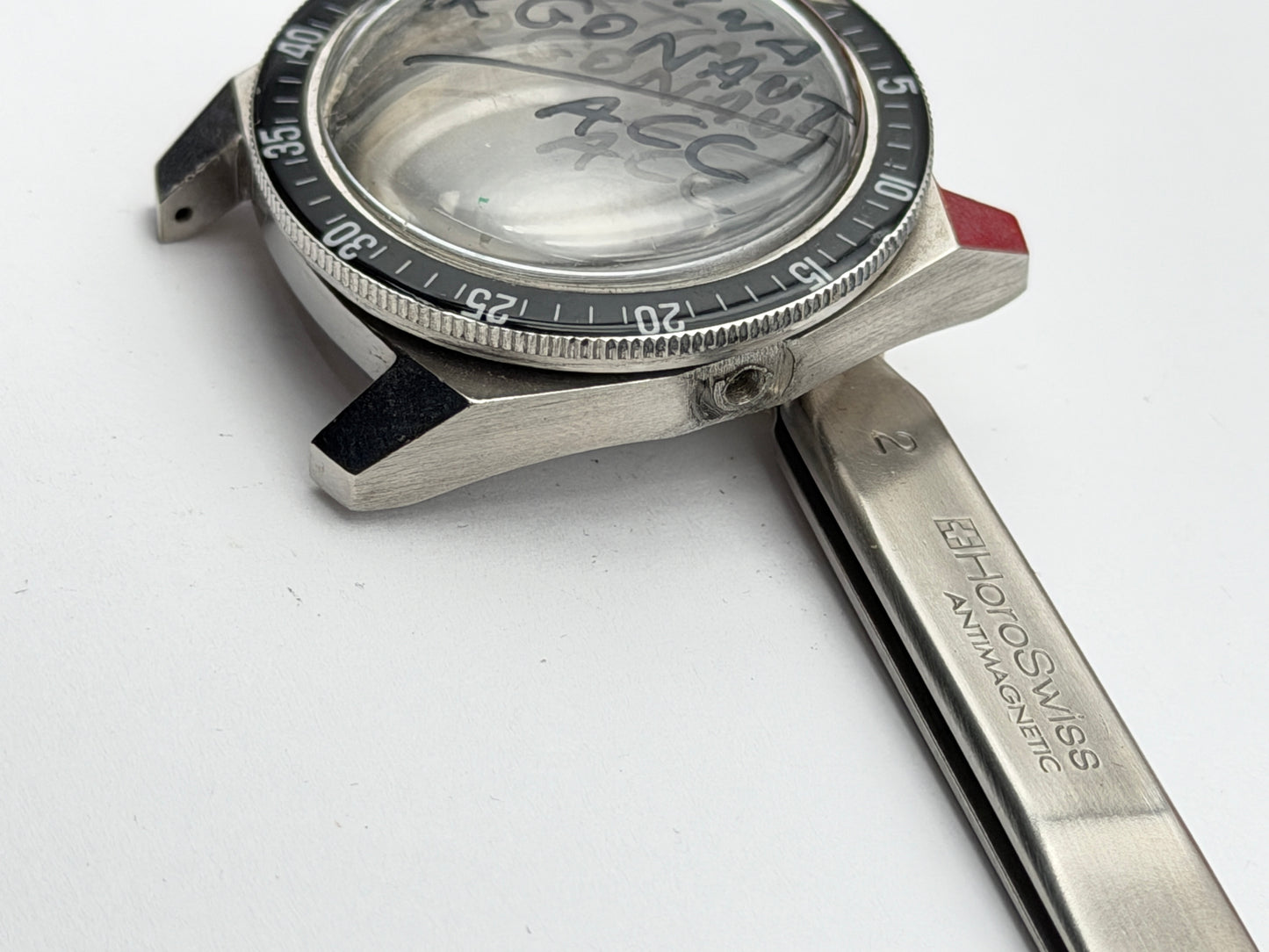 Certina cassa case argonaut acc5801-122 36mm
