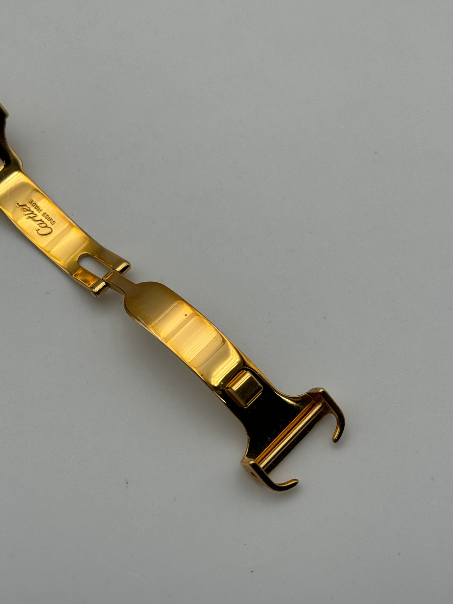 Cartier deployante chiusura 14mm gold plated
