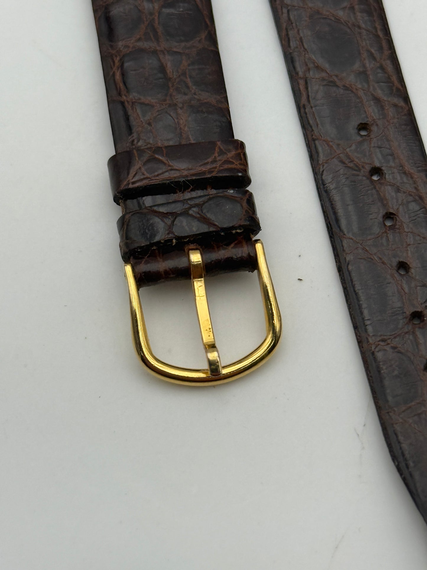 bulova 16mm cinturino strap with buckle