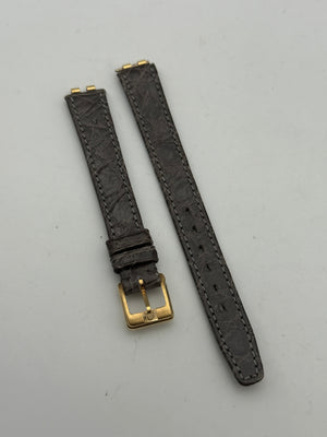 omega 12mm cinturino strap with buckle
