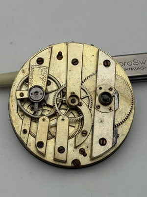anonimo cilindro chiavetta 41mm cylinder keys pocket watch movement movimento