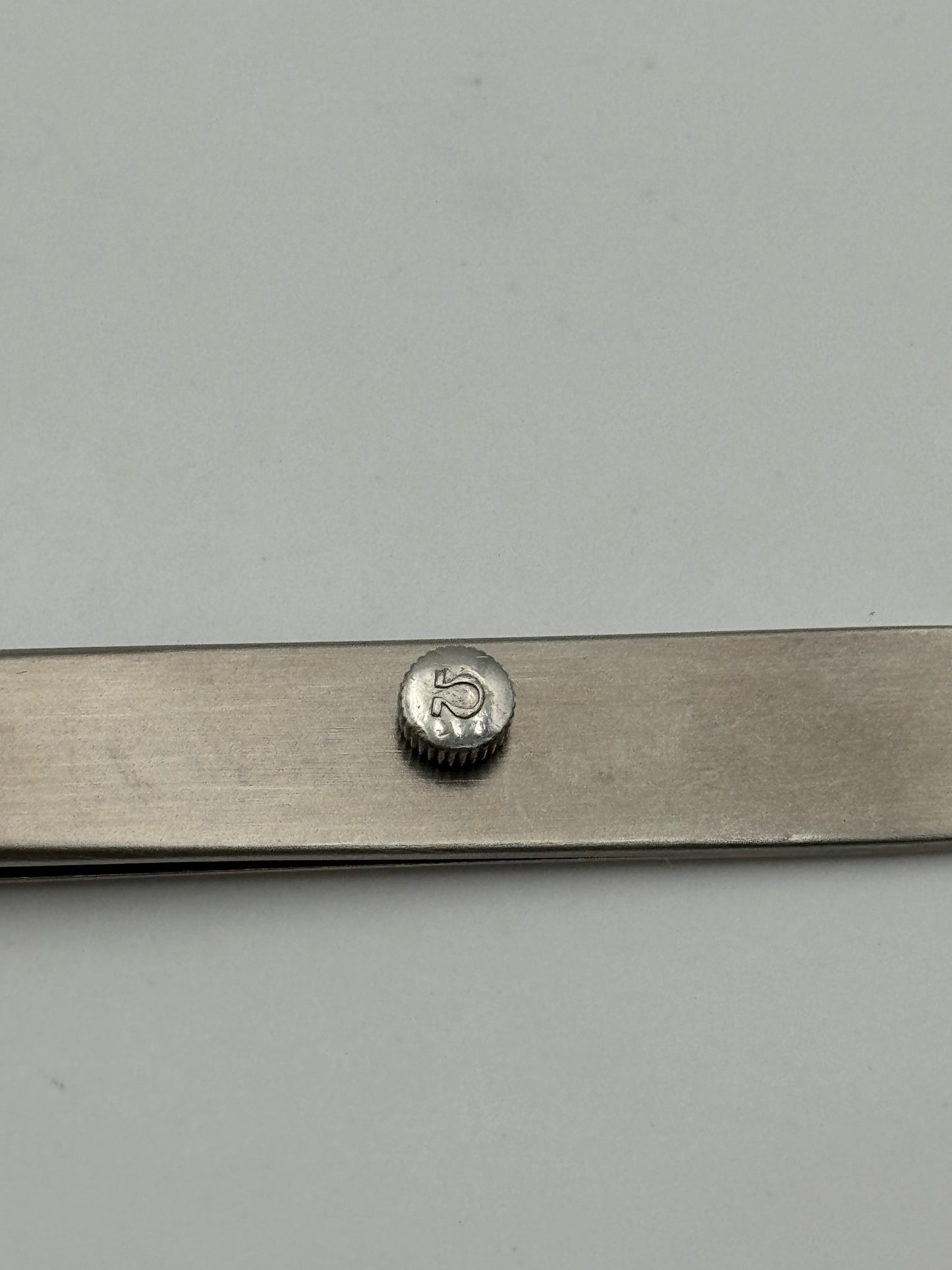 Omega corona crown waterproof impermabile 4.8x2.6mm acciaio