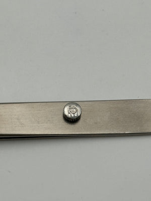 Omega corona crown waterproof impermabile 4.8x2.6mm acciaio