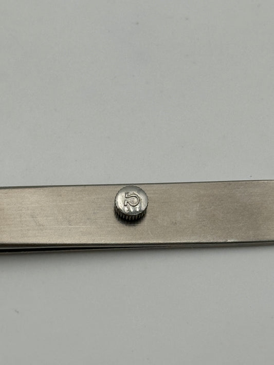 Omega corona crown waterproof impermabile 4.8x2.6mm acciaio