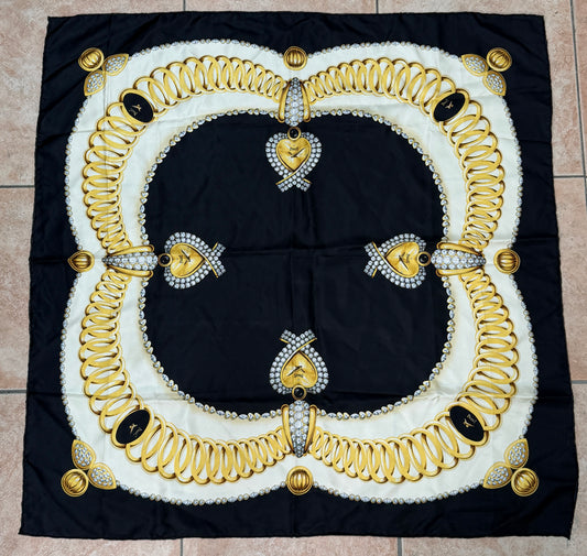 piaget swiss made foulard black