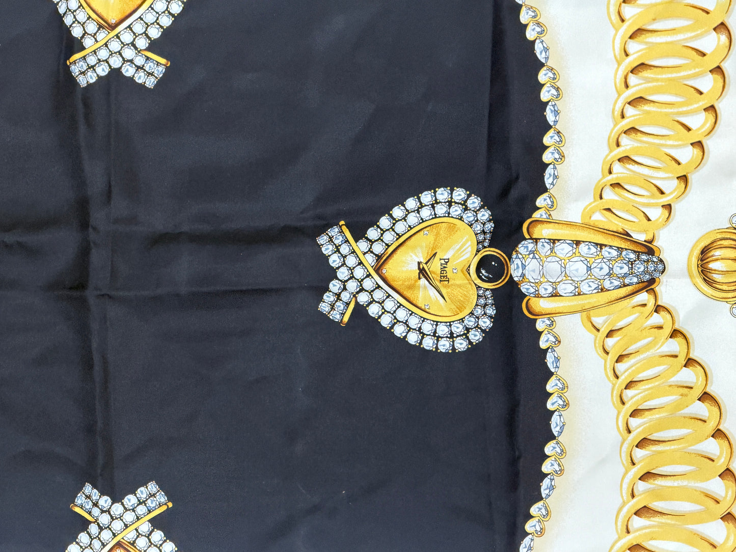 piaget swiss made foulard black