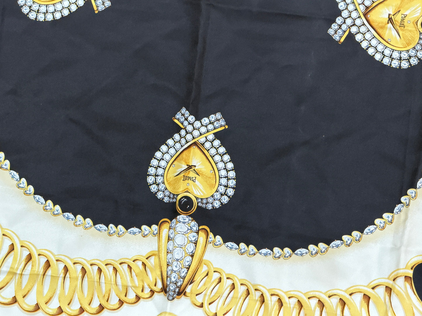 piaget swiss made foulard black