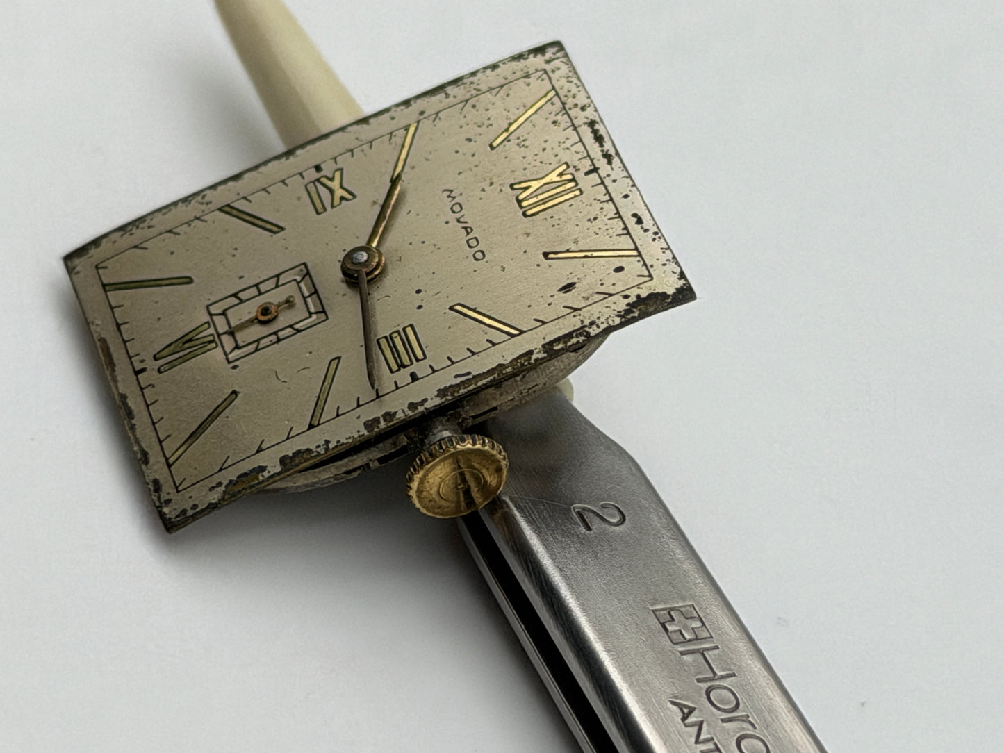 movado 17 jewels art decò movement movimento vintage rare