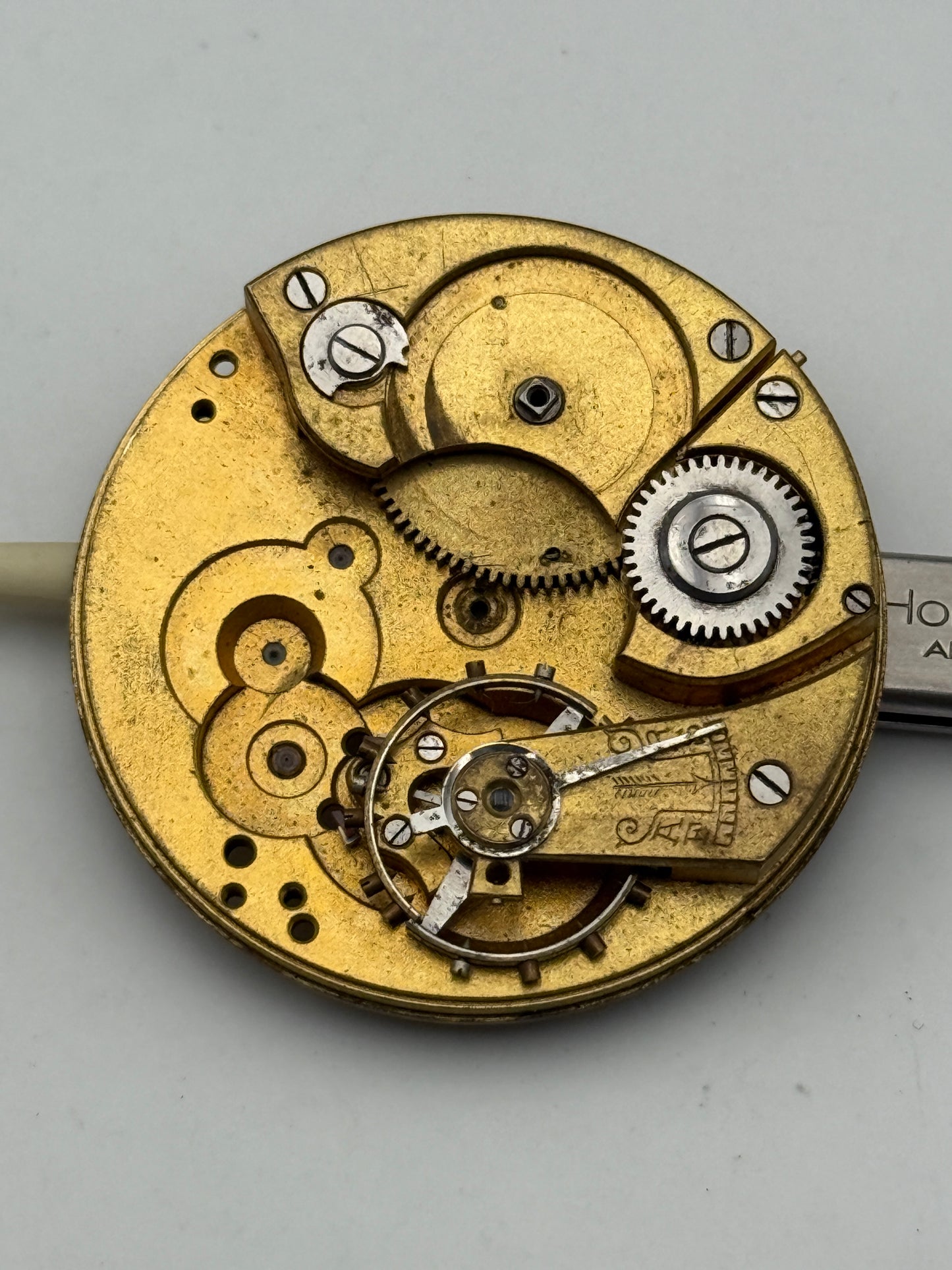 elgin waltham 42,2mm pocket watch movement movimento