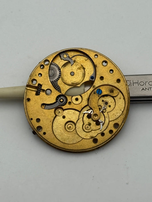 elgin waltham 34,5mm pocket watch movement movimento