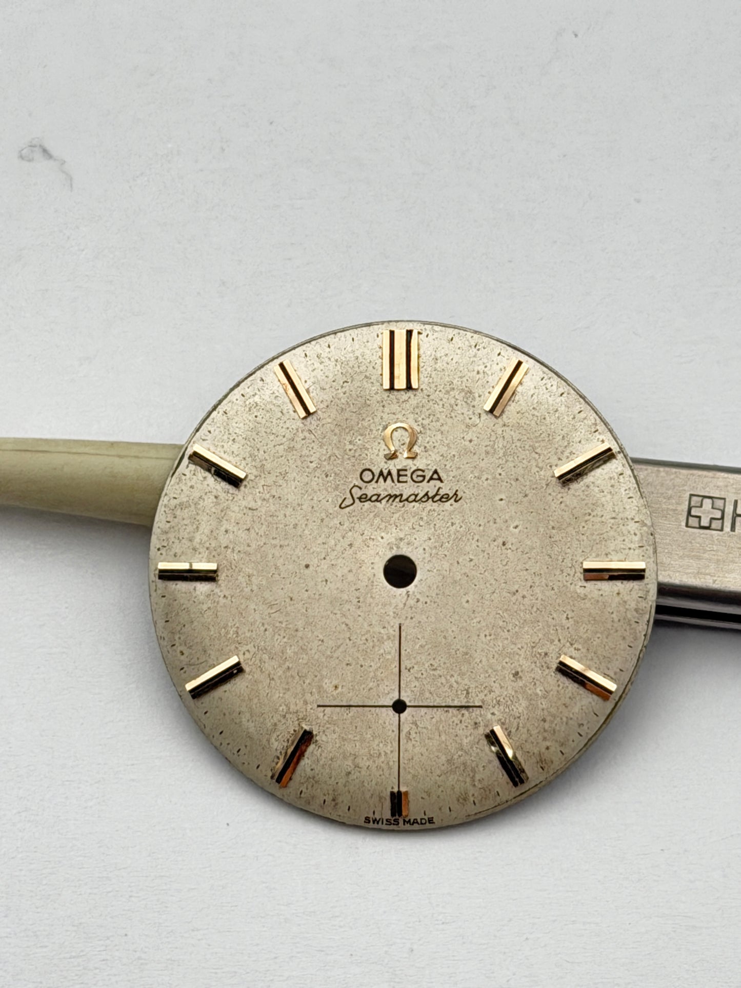 omega seamaster 29,5mm dial quadrante