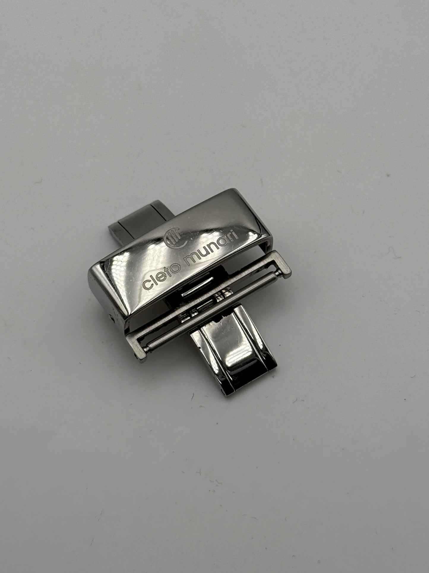 cleto munari deployante fibbia buckle 25mm