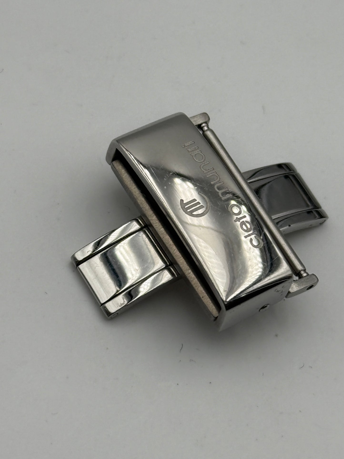 cleto munari deployante fibbia buckle 25mm