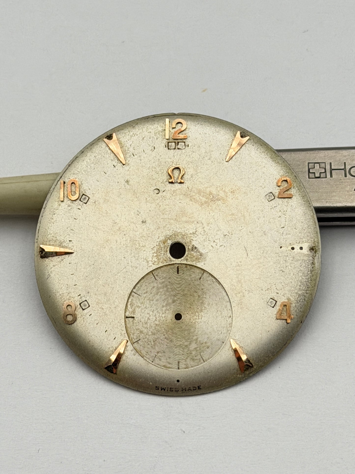 omega 33.5mm dial quadrante