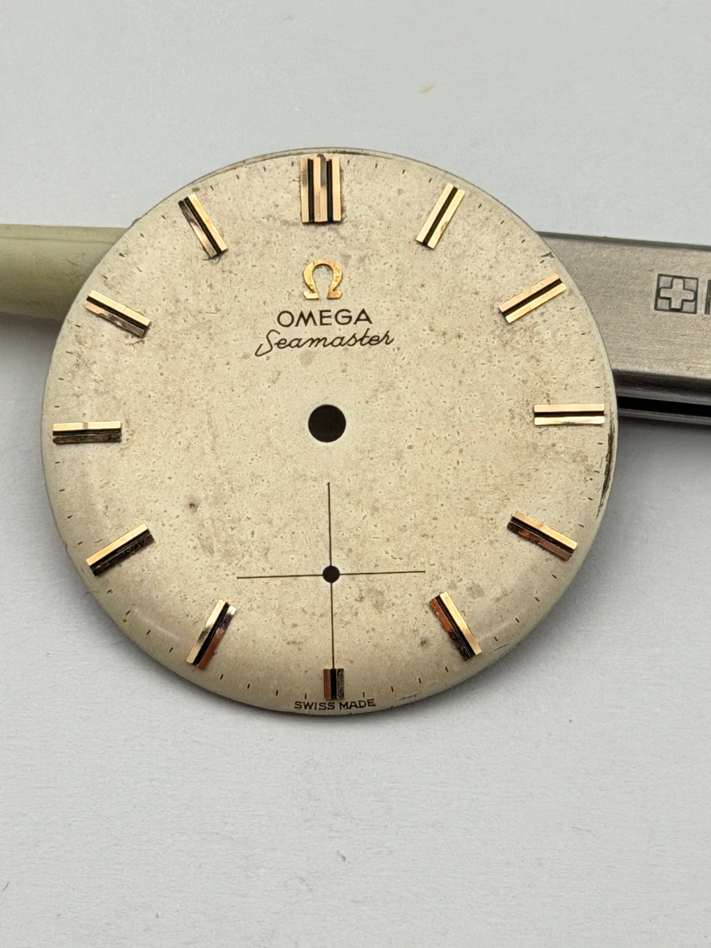 omega seamaster 29,5mm dial quadrante