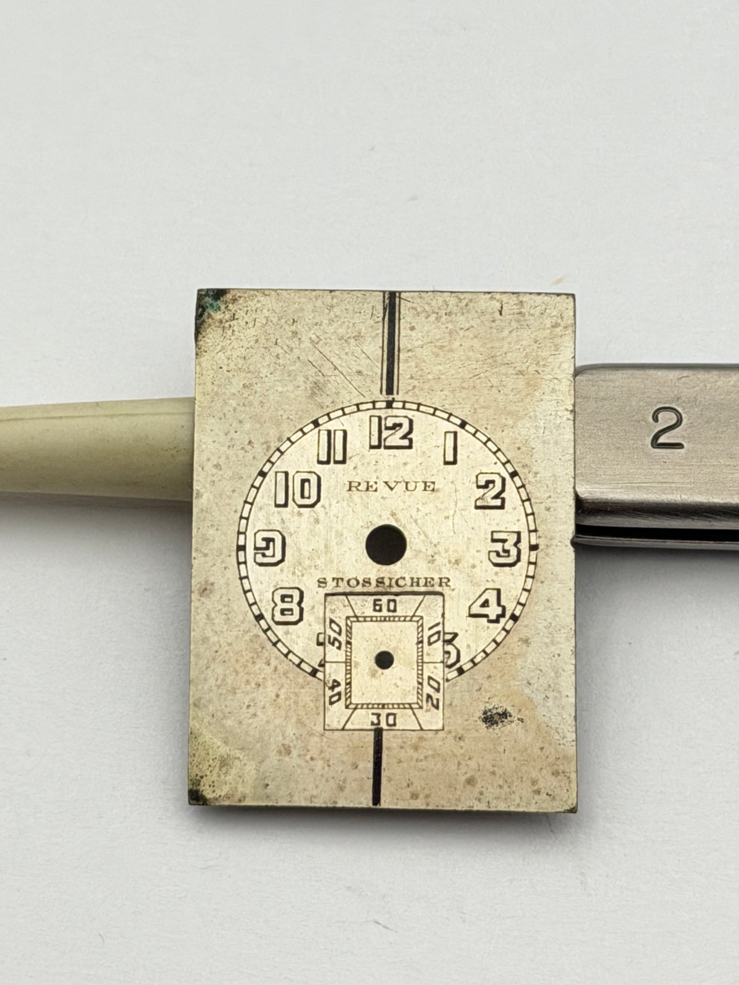 revue art decò stosricher 18.5x25.8mm dial quadrante