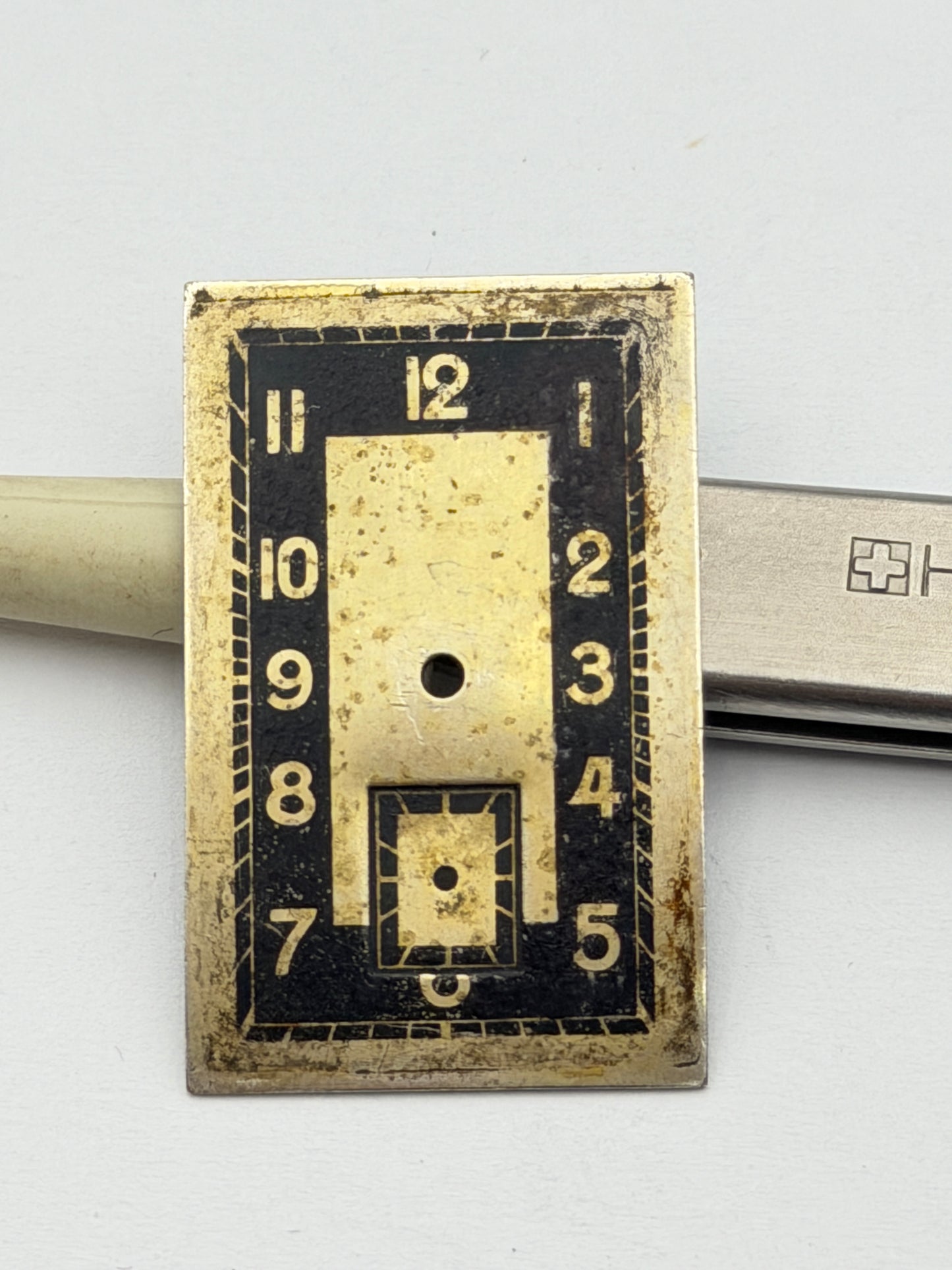 omega art decò 18.5x28.5mm dial quadrante