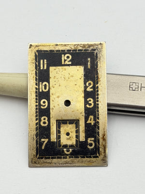 omega art decò 18.5x28.5mm dial quadrante