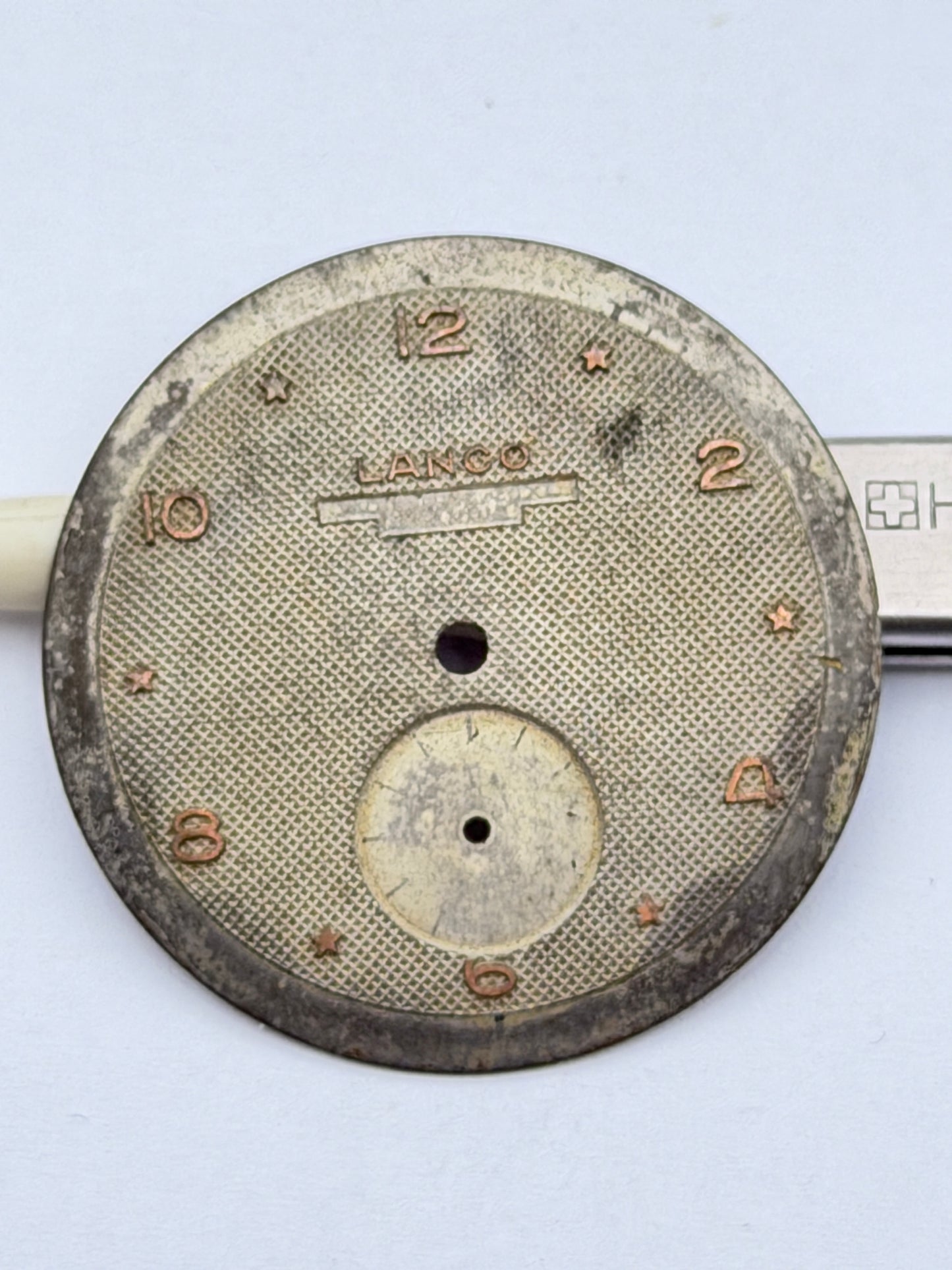 lanco 33.5mm dial quadrante