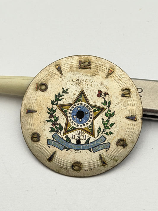 lanco 28.5mm dial quadrante