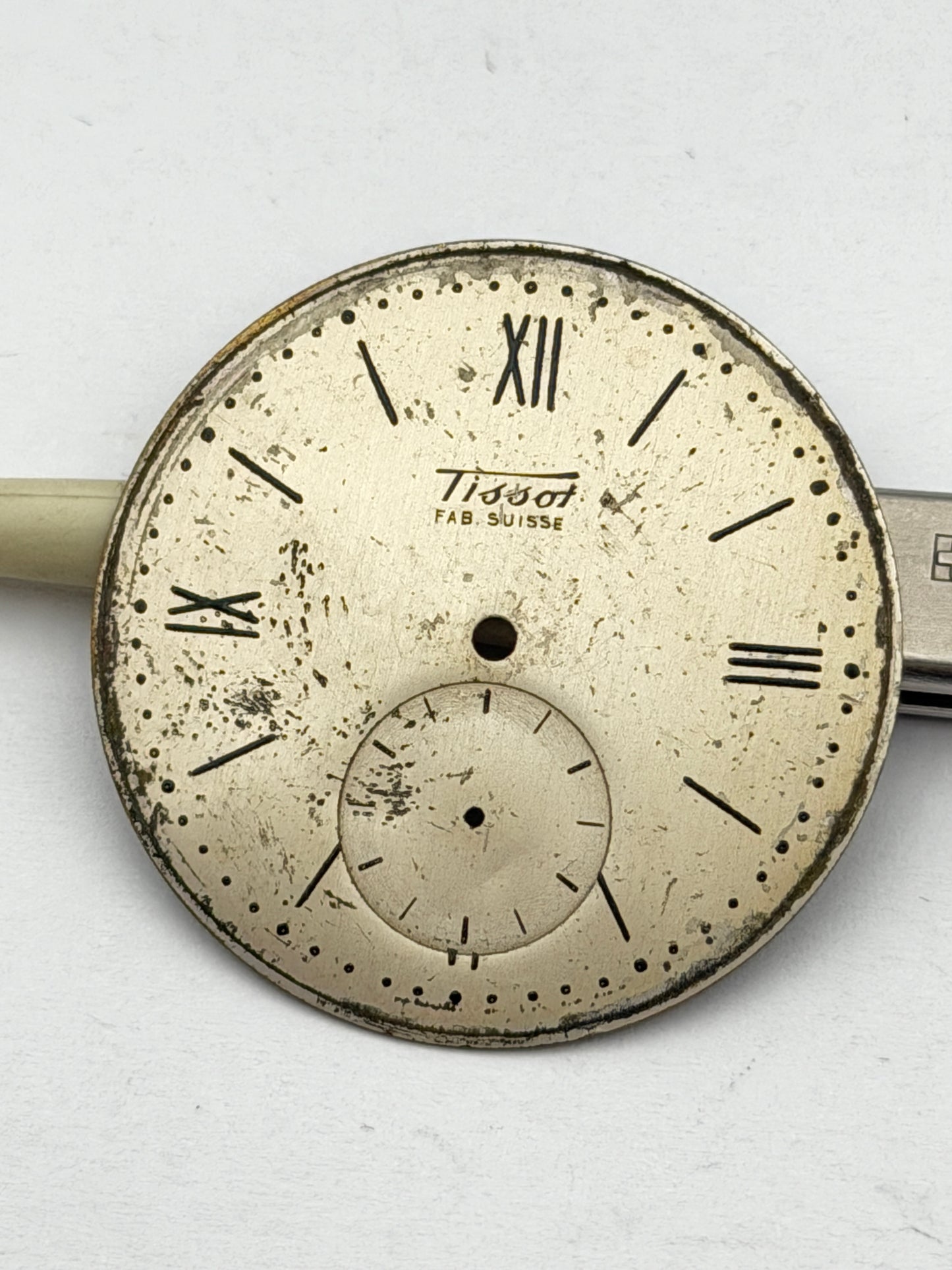 tissot 33.4mm dial quadrante