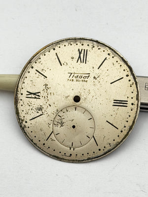 tissot 33.4mm dial quadrante
