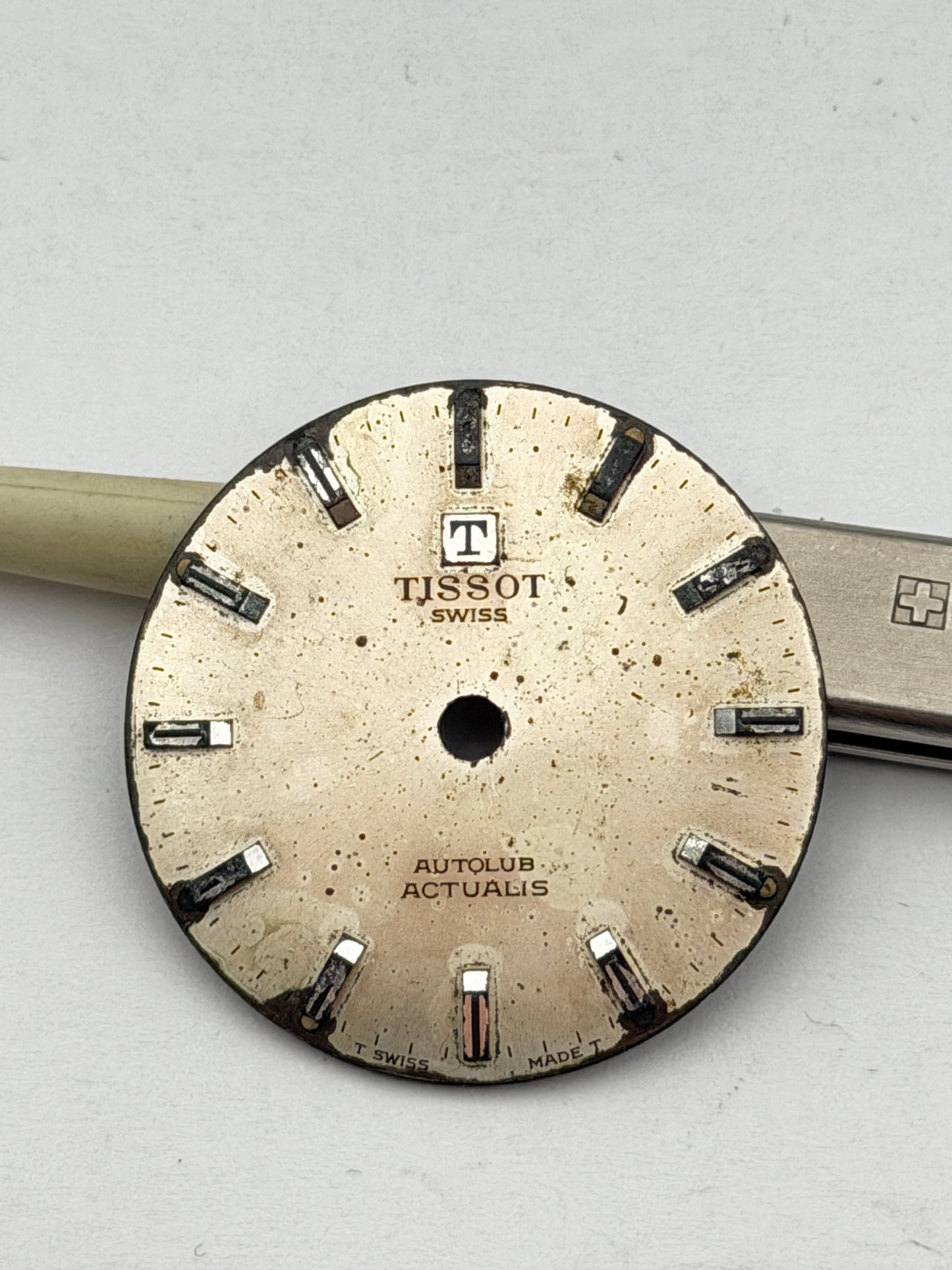 tissot 28.5mm autolub actualis dial quadrante
