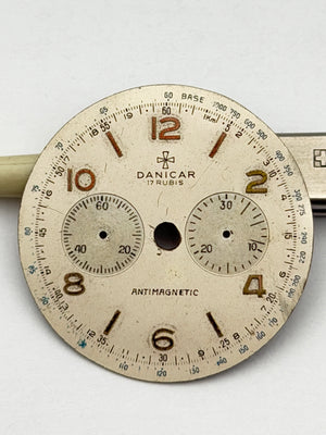 danicar lemania 1275 dial quadrante