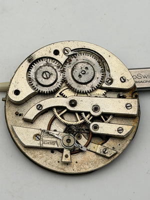 anonimo cilindro 53.8mm pocket watch movement movimento cylinder
