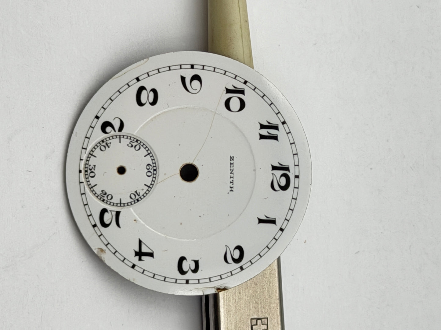 zenith porcelain 22.5mm dial quadrante