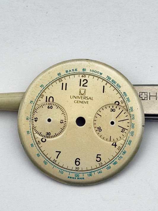 universal geneve 32.5mm dial quadrante